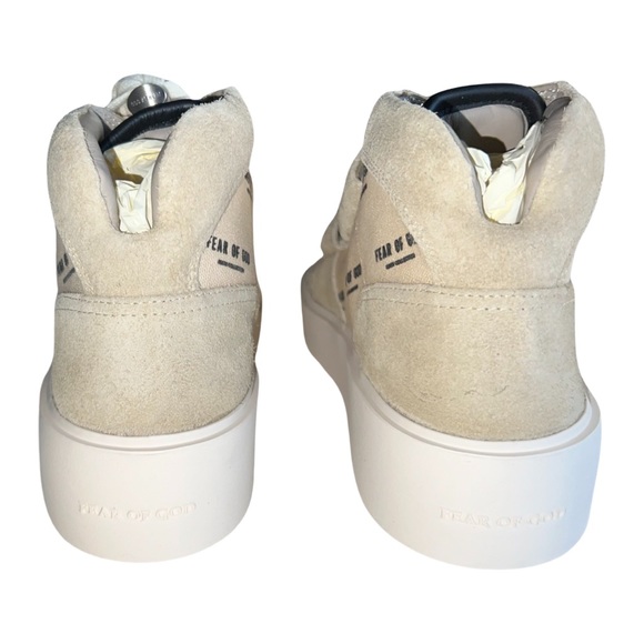 Essentials Fear Of God logo high-top sneakers luxe skate Mid Collection US 7 /40 - Picture 6 of 16